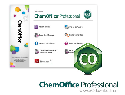 دانلود ChemOffice Professional v16.0 - نرم افزار طراحی ترکیبات شیمیایی و ساختار های مولکولی