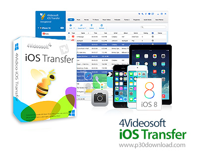 دانلود 4Videosoft iOS Transfer v8.2.58 - نرم افزار انتقال فایل ها از دستگاه های iOS به کامپیوتر