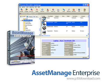 دانلود AssetManage Enterprise 2018 v18.0.0.13 - نرم افزار مدیریت دارایی ها و اموال