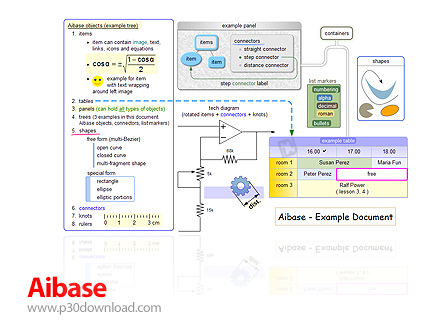 دانلود Aibase v3.7.2.0 - نرم افزار ساخت نقشه های ذهنی 