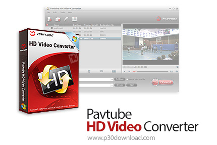 دانلود Pavtube HD Video Converter v4.9.0.0 - نرم افزار تبدیل فرمت فایل های ویدیویی اچ دی به فرمت های