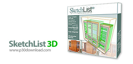 دانلود SketchList 3D v4.0.3675 - نرم افزار طراحی سه بعدی در حرفه نجاری