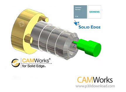 دانلود CAMWorks 2017 SP1 for Solid Edge ST8-ST9 x64 - نرم افزار افزودن قابلیت های CAM به Solid Edge