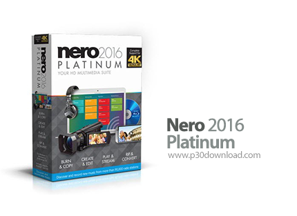 دانلود Nero 2016 Platinum v17.0.04000 + Content Pack - مجموعه ابزارهای نرو