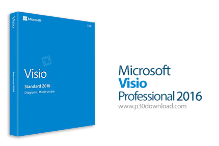 دانلود Microsoft Visio Professional 2016 x86/x64 - نرم افزار طراحی نمودار و چارت‌های سازمانی