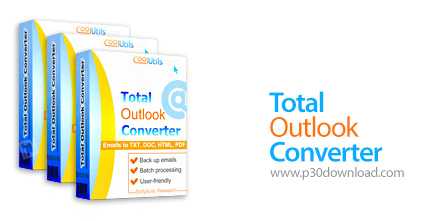دانلود Coolutils Total Outlook Converter Pro v5.1.1.159 + v5.1.1.514 - نرم افزار مبدل ایمیل های Outl