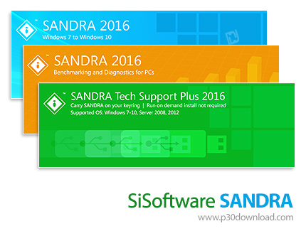دانلود SiSoftware Sandra Business + Personal + Engineer v2016.03.22.20 - نرم افزار تست قطعات کامپیوت