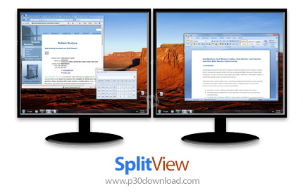 دانلود SplitView 2018 - نرم افزار مدیریت و تقسیم یک یا چند صفحه نمایش