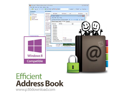 دانلود Efficient Address Book Network v5.60 Build 559 - نرم افزار مدیریت اطلاعات مخاطبین