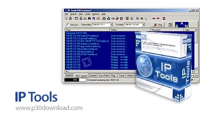 IP-Tools 3.00 نظارت و مدیریت TCP/IP