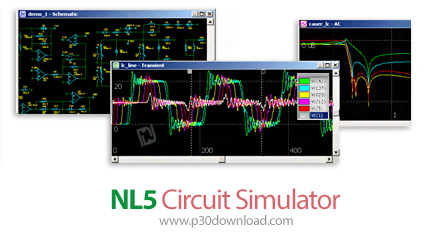 دانلود NL5 Circuit Simulator v2.2.2 - نرم افزار شبیه سازی مدار های الکترونیکی آنالوگ