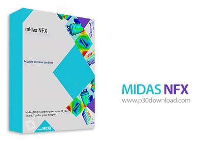 دانلود midas NFX 2018 R2 x86/x64 - نرم افزار شبیه‌سازی دینامیک سیالات و آنالیز المان محدود