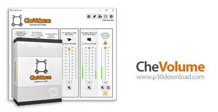 دانلود CheVolume v0.6.0.4 - نرم افزار کنترل صدای خروجی سیستم و برنامه ها
