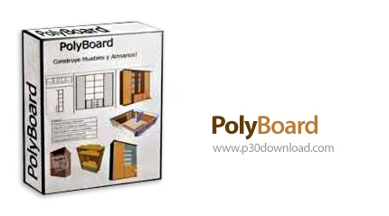دانلود PolyBoard Pro-PP v7.09a + v6.07 - نرم افزار طراحی انواع قفسه و کابینت