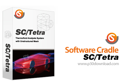 دانلود Software Cradle SC/Tetra v13 x64 - نرم افزار حل محاسبات دینامیک سیالات و مش بندی هیبریدی و غی