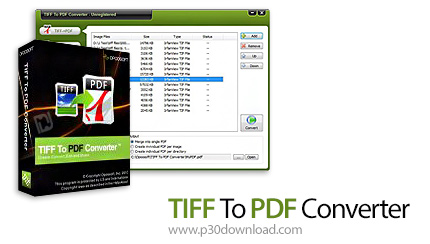 دانلود TIFF To PDF Converter v6.9 - نرم افزار تبدیل فایل های TIFF به PDF