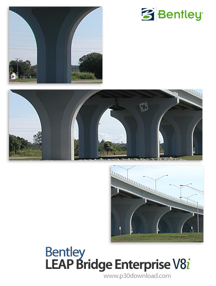 دانلود Bentley LEAP Bridge Enterprise V8i (SELECTseries 6) v13.00.00.68 - نرم افزار آنالیز و طراحی پ