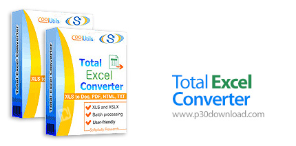 دانلود Coolutils Total Excel Converter v7.1.0.51 + v7.1.0.44 - نرم افزار تبدیل فایل های اکسل به فرمت