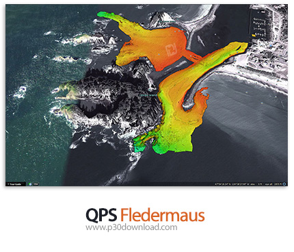 دانلود QPS Fledermaus v7.4.5b - نرم افزار آنالیز و پردازش چهار بعدی داده‌های زمین شناسی
