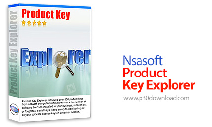 دانلود Nsasoft Product Key Explorer v4.3.3 - نرم افزار دستیابی به شماره سریال نرم افزارهای نصب شده