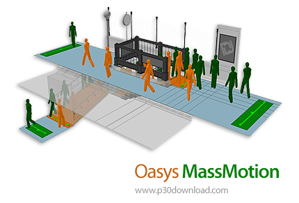دانلود Oasys MassMotion v11.0.12.0 x64 - نرم افزار مدل سازی، شبیه سازی و آنالیز مسیر های عبور و مرور