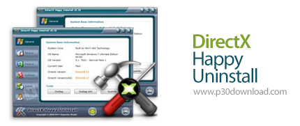 دانلود DirectX Happy Uninstall v6.5 x86 - نرم افزار مدیریت و تعمیر مایکروسافت دایرکت ایکس 