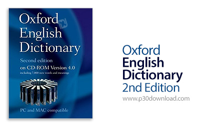 دانلود Oxford English Dictionary, 2nd Edition, v4.0 - نرم افزار دیکشنری انگلیسی آکسفورد