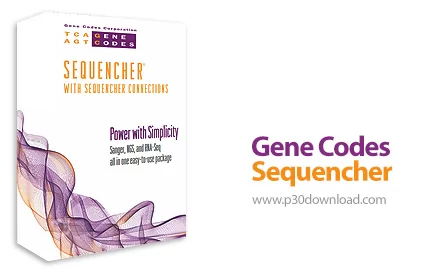 دانلود Gene Codes Sequencher v5.4.6 Build 46289 - نرم افزار سنجش و آنالیز ساختار دی ان ای و آر ان ای