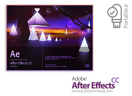 دانلود Adobe After Effects CC 2015 v13.5.0.347 x64 Portable - نرم افزار افتر افکت سی سی پرتابل (بدون