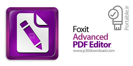 دانلود Foxit Advanced PDF Editor v3.10 Portable - نرم افزار ویرایش فایل های PDF پرتابل (بدون نیاز به