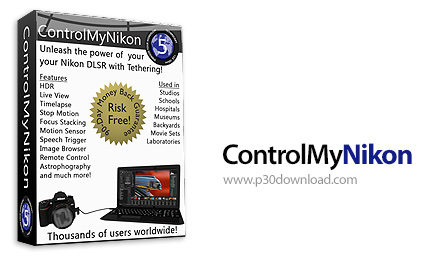 دانلود ControlMyNikon Pro v5.6.98.99 - نرم افزار عکسبرداری و کنترل دوربین های دی اس ال آر نیکون با ر