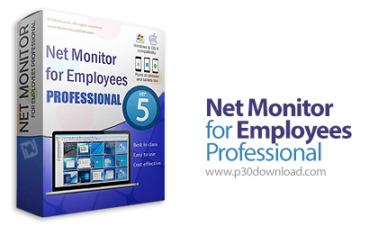 دانلود EduIQ Net Monitor for Employees Professional v5.8.11 - نرم افزار نظارت و کنترل سیستم های کارم