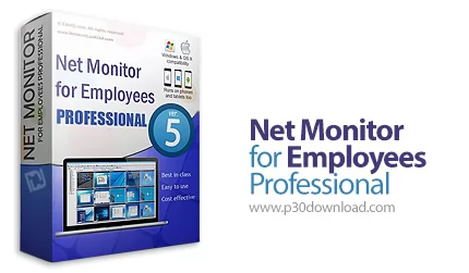 دانلود EduIQ Net Monitor for Employees Professional v6.3.10 x64/x86 - نرم افزار نظارت و کنترل سیستم های کارمندان متصل به شبکه