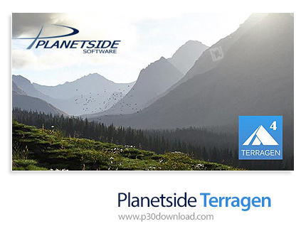 دانلود Planetside Terragen Professional v4.5.42 Frontier x64 - نرم افزار طراحی و رندرینگ محیط های طب