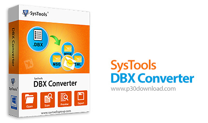 دانلود SysTools DBX Converter v4.3.0.0 - نرم افزار تبدیل فایل های دی بی ایکس