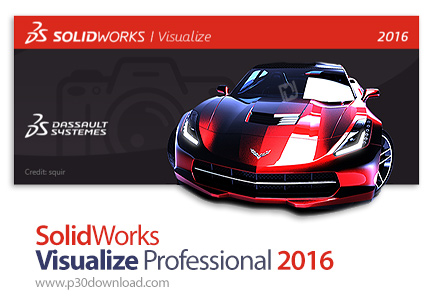 دانلود SolidWorks Visualize Professional 2016 SP1 2016.1.55.4166 x64 - نرم افزار رندرینگ واقع گرایان