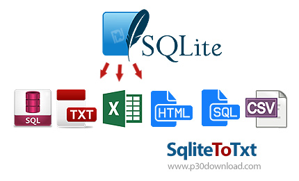 دانلود SqliteToTxt v2.7 Build 180810 x86/x64 - نرم افزار تبدیل داده های SQLite به فایل متنی، اکسل، ا