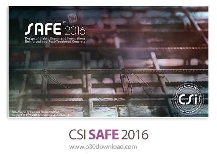 دانلود CSI SAFE 2016 v16.0.2 Build 1153 - نرم افزار آنالیز و طراحی دال و پی (فونداسیون) بتنی