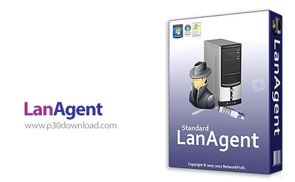 دانلود LanAgent Standard v5.3.2.0 - نرم افزار نظارت بر فعالیت های کاربران شبکه