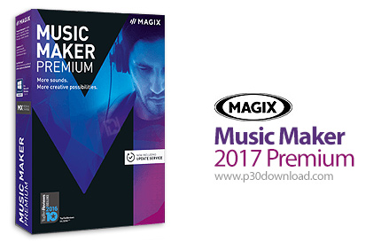 دانلود MAGIX Music Maker 2017 Premium v24.0.2.44 - نرم افزار ساخت و ویرایش آهنگ