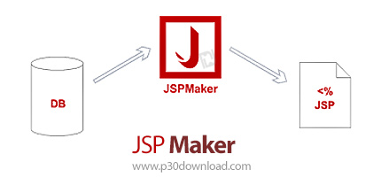 دانلود JSP Maker v1.1 Build 9200 - نرم افزار ساخت صفحات جاوا سرور از کدهای پایگاه داده