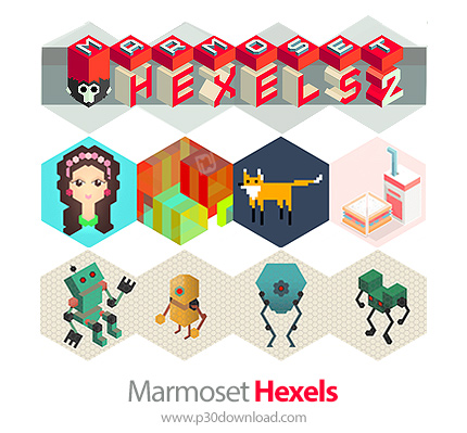 دانلود Marmoset Hexels v3.1.2 Build 7702 x64 - نرم افزار نقاشی با استفاده از شبکه‌های گرید