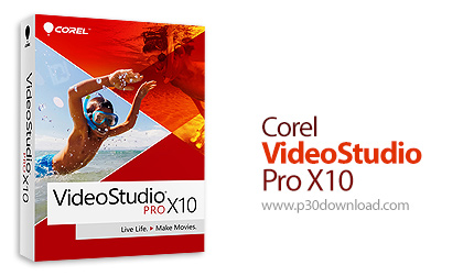 دانلود Corel VideoStudio Pro X10 v20.0.0.137 + Content Pack x86/x64 - ویدئو استودیو، نرم افزار ویرای