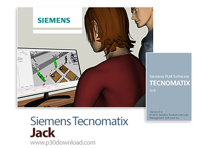 دانلود Siemens Tecnomatix Jack v8.4 x64 - نرم افزار شبیه سازی و مدلسازی انسانی