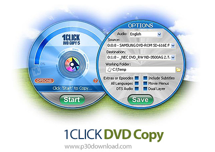دانلود 1CLICK DVD Copy v6.1.1.4 + Pro v5.2.2.4 - نرم افزار کپی فیلم های دی وی دی تنها با یک کلیک