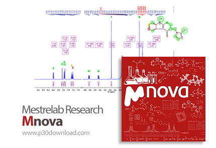 دانلود Mestrelab Mnova v11.0.4 Build 18998 - نرم افزار آنالیز داده های NMR ،GC ،MS ،LC
