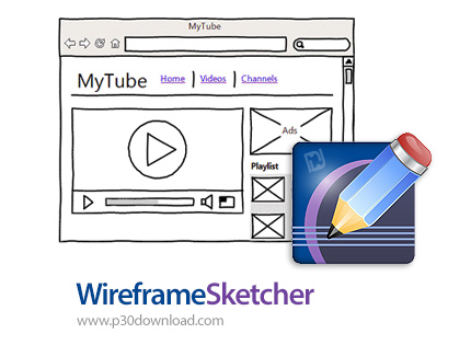 دانلود WireframeSketcher v6.2.2 - نرم افزار طراحی رابط کاربری نرم افزار
