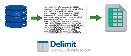 دانلود Delimit Pro v3.7.2 x64 - نرم افزار نمایش و ویرایش فایل های CSV و TAB