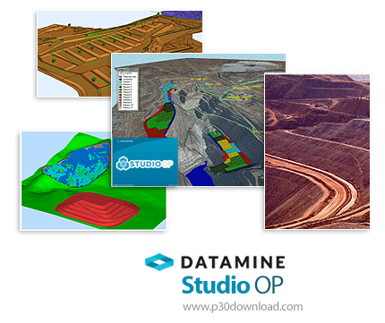 دانلود Datamine Studio OP v2.6.40.0 x64 - نرم افزار زمانبندی و طراحی پروژه های معدن روباز