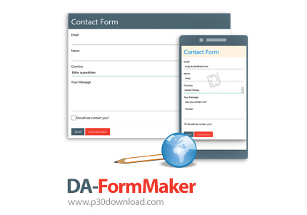 دانلود DA-FormMaker Professional v4.16.1 - نرم افزار ساخت فرم های HTML